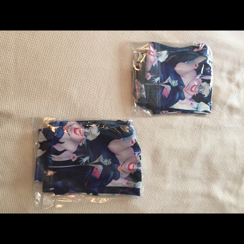 BNWT Disney female villains leggings